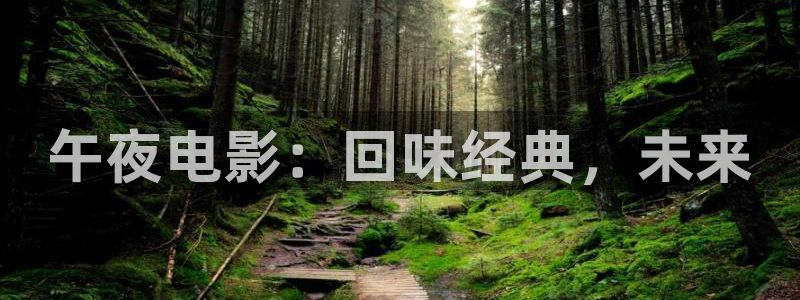 妈妈的朋友2飘零影院：午夜电影：回味经典，未来